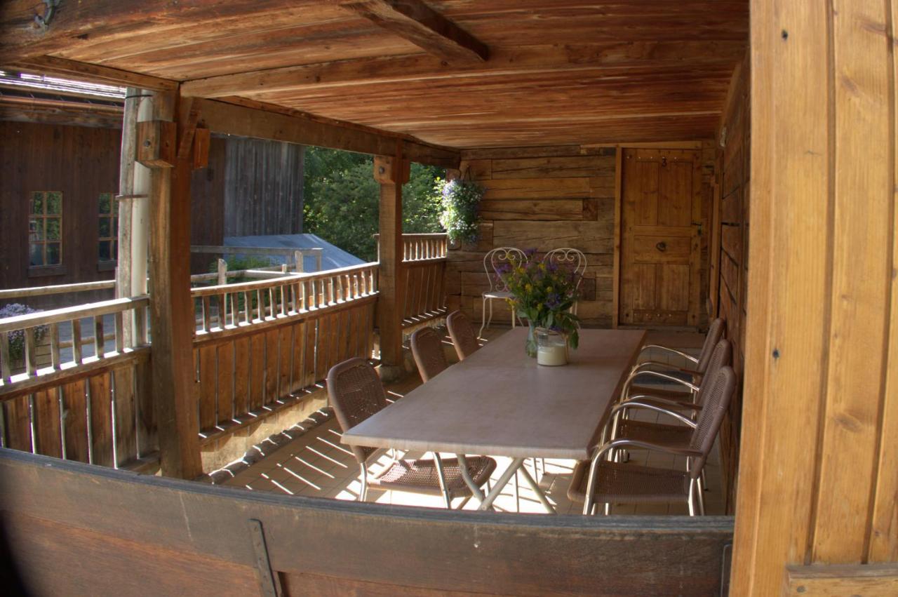 Charmieux Appartement En Chalet Typique Le Grand-Bornand Exterior foto
